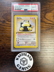 1999 Pokemon Jungle 27 Snorlax 1st Edition PSA 10 62163134